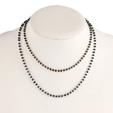 1m Stainless Steel Beads Chain Glass Beads DIY Jewelry Making