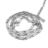1m Stainless Steel Bone Chains for DIY Jewelry Findings