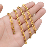 1m Stainless Steel Bone Chains for DIY Jewelry Findings