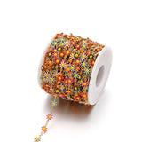 1 Meter Stainless Steel Enamel Daisy Chain for DIY Jewelry Making