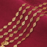 1m Stainless Steel Cable Chain Roll for DIY Necklace