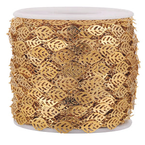 1m Stainless Steel Cable Chain Roll for DIY Necklace