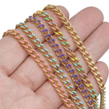 1 Meter Stainless Steel Ground Cuban Chains