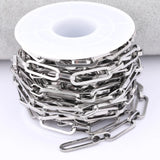 1 Meter Stainless Steel Link Chains for DIY Jewelry Making