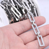 1 Meter Stainless Steel Link Chains for DIY Jewelry Making
