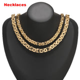 1 Meter Stainless Steel Punk Chains for DIY Jewelry Set