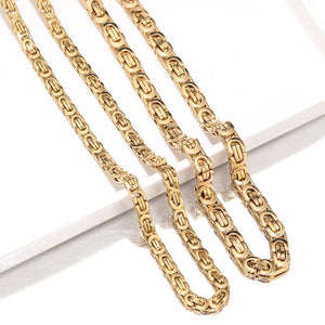 1 Meter Stainless Steel Punk Chains for DIY Jewelry Set