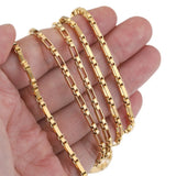 1 Meter Stainless Steel Rectangle Box Chains Long Oval Link Chain