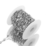 1 Meter Stainless Steel Star Heart Chains DIY Necklaces Bracelet Making