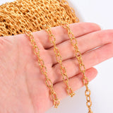 1 Meter Golden Stainless Steel DIY Chain Link for Necklace