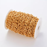 1 Meter Golden Stainless Steel Metal Chain DIY Necklace Jewelry Supplies