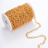 1 Meter Golden Stainless Steel Metal Chain DIY Necklace Jewelry Supplies