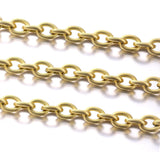 12mm Stainless Steel Cable Chain Bulk Heavy Circle Dull Textured Chains