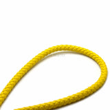 1 Meter Yellow Round Leather Strands 6mm for Bracelets Men DIY