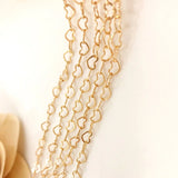 Stainless Steel Heart Shaped Chain Jewelry Making