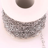 Stainless Steel Heart Shaped Chain Jewelry Making