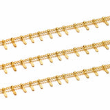 Stainless Steel Leaf Chains Necklace Component for DIY Bracelet Anklets