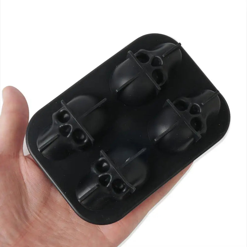 3D Skull Silicone Jello Ice Mold for Halloween & Christmas Party