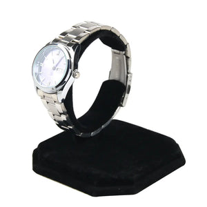 Gray Velvet C-Shaped Jewelry Bracelet Bangle Watch Cabinet Display Stand