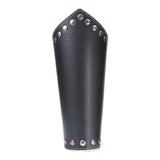 Steampunk Arm Armor Cuff Faux Leather Bracelet