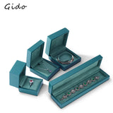 Emerald Green Jewelry Box - Ring Earring Necklace Bracelet Pendant Gift Box