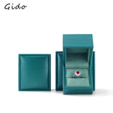 Emerald Green Jewelry Box - Ring Earring Necklace Bracelet Pendant Gift Box
