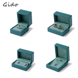 Emerald Green Jewelry Box - Ring Earring Necklace Bracelet Pendant Gift Box