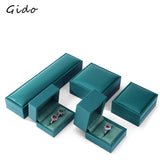 Emerald Green Jewelry Box - Ring Earring Necklace Bracelet Pendant Gift Box