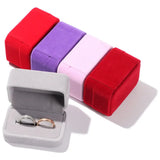 High Engagement Velvet Jewelry Storage Display Box