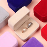 High Engagement Velvet Jewelry Storage Display Box