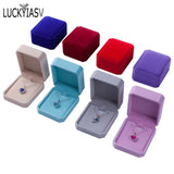 High Jewelry Storage Velvet Case Earrings Display Box