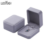High Jewelry Storage Velvet Case Earrings Display Box
