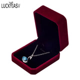 High Jewelry Storage Velvet Case Earrings Display Box