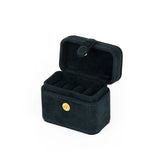 Velvet Jewelry Organizer Travel Box Earring Necklace Ring Holder
