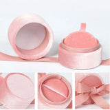 PC Jewelry Storage Box Velvet Case Earrings Display Box