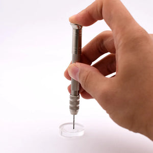 Metal Hand Drill Kit Uv Resin Mold Tools 0.8-3.0mm Screw