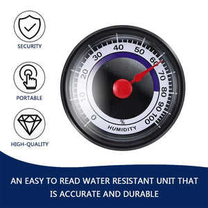 Portable Analog Hygrometer Humidity Meter Power-Free
