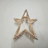 PC Women Girls Metal Hairpins Star Heart Hair Clip Hair Decorations