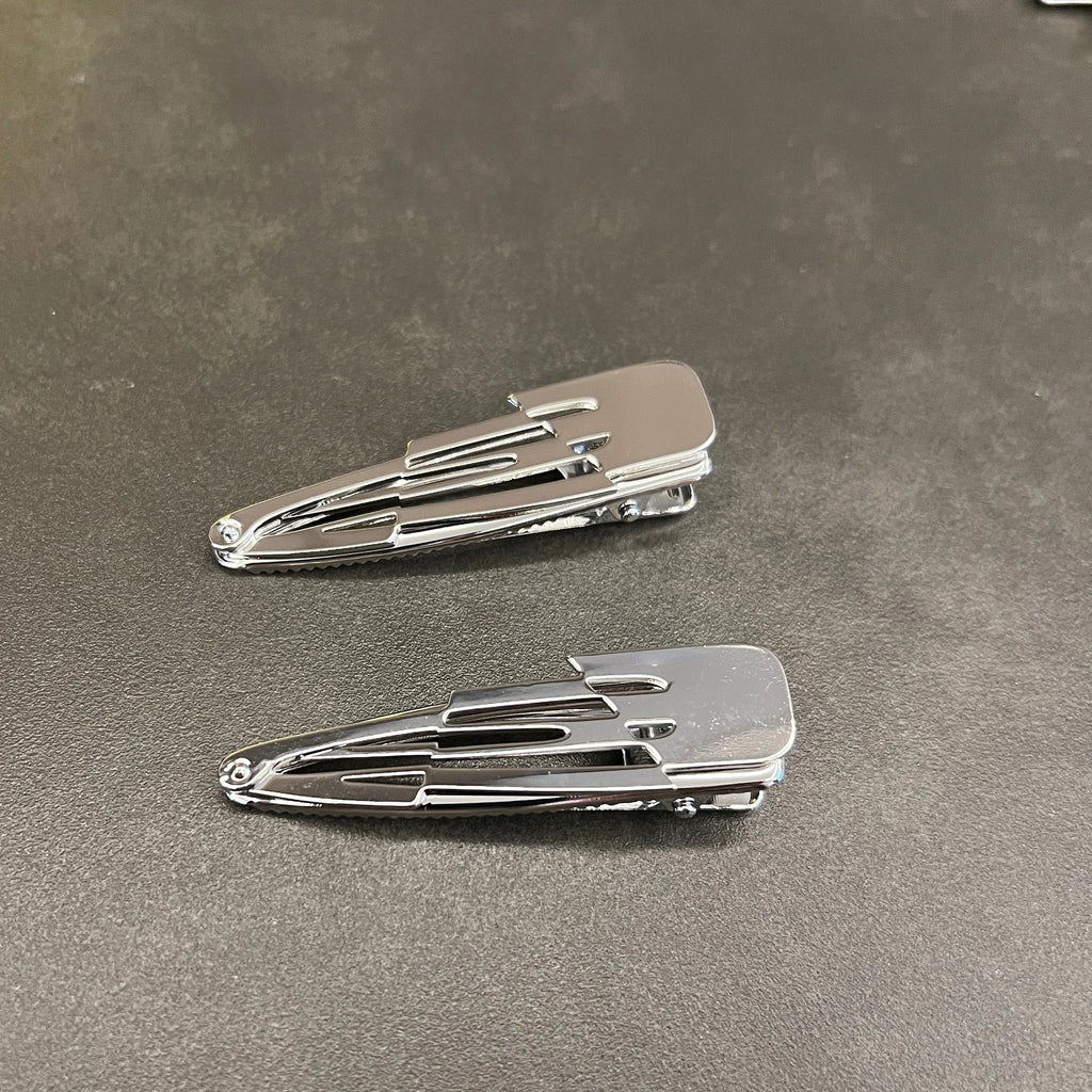 Irregular Hair Clips for Women, Vintage Punk Metal Hair Pins