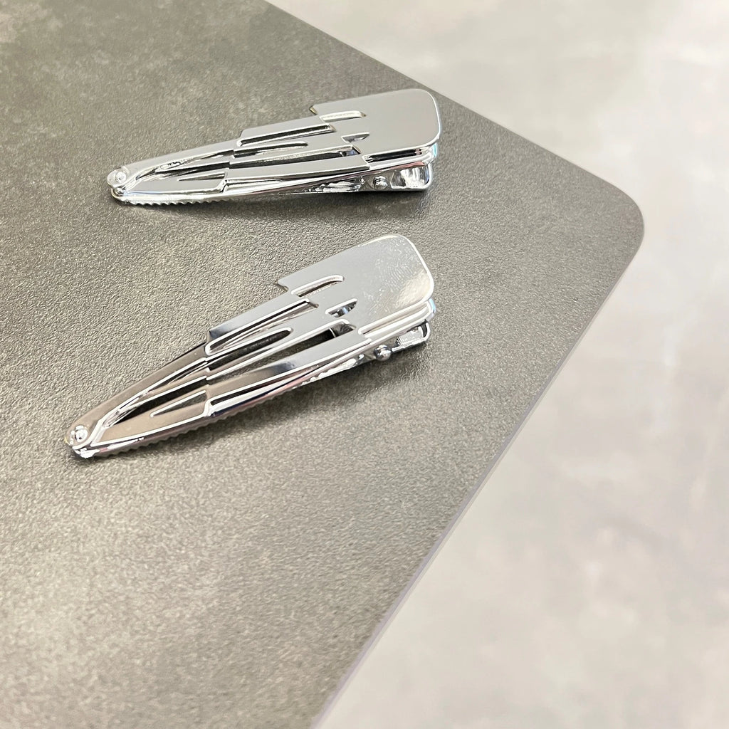 Irregular Hair Clips for Women, Vintage Punk Metal Hair Pins
