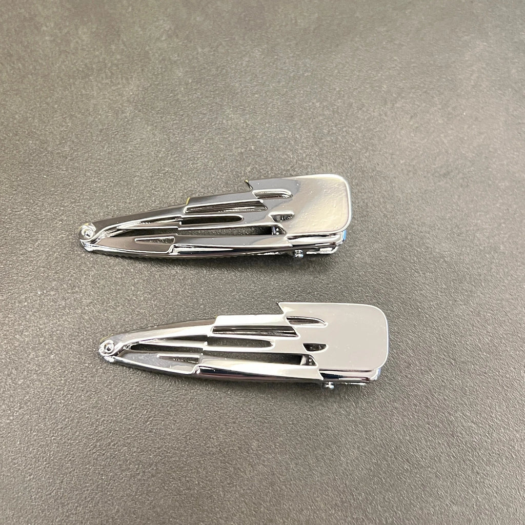 Irregular Hair Clips for Women, Vintage Punk Metal Hair Pins