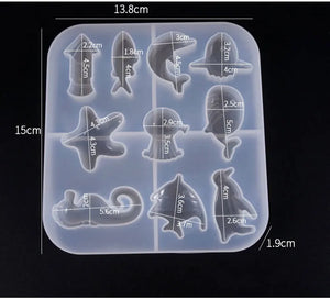 Sea Shell Shaped Silicone Jewelry Tools for DIY Accessories