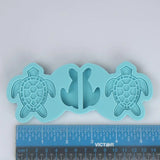 Silicone Turtle Straw Topper Mold for Decoration
