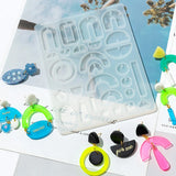 Silicone Earring Resin Mold for Women DIY Pendant Jewelry Making