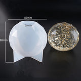 Silicone Multilateral Cut Ice Ball DIY Epoxy Molds