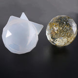 Silicone Multilateral Cut Ice Ball DIY Epoxy Molds