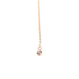 PC Rhinestone Body Back Necklaces for Women