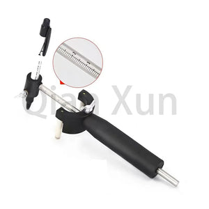 1 PCS Parallel Auto Wheel Eyebrow Marking Tool with Scale Metal Repair Kit