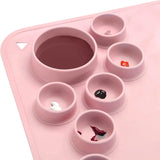 Silicone Craft Mat for Resin Casting, Oil Painting, Art (Pink)
