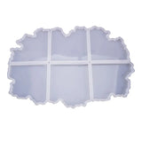 Translucent Waves Cup Mat Silicone Mold DIY Tool Moulds Epoxy Resin